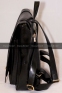 Черный рюкзак из кожи японского дизайнера - 1