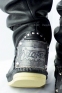 Черные сапоги-мокасины ручной работы Лилу British с клепками - 11