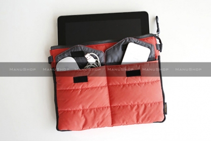 Красная многофункциональная сумка для хранения чехол для iPad