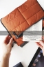 Многофункциональная сумка чехол для хранения вещей и iPad кирпичного цвета