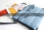 Голубая многофункциональная сумка чехол для хранения вещей и iPad